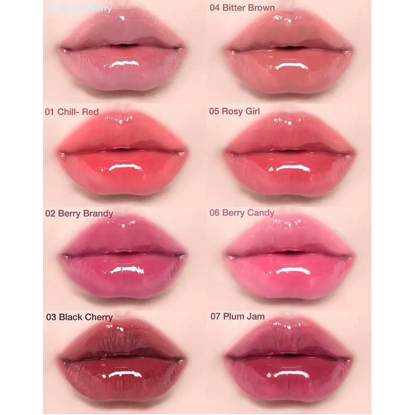 Масло-плампер Tocobo Juicy Berry Plumping Lip Oil Glam Max 01 Chill Red прозорий червоний 4 г - Фото 4 Масло-плампер Tocobo Juicy Berry Plumping Lip Oil Glam Max 01 Chill Red прозорий червоний 4 г - зображення 4