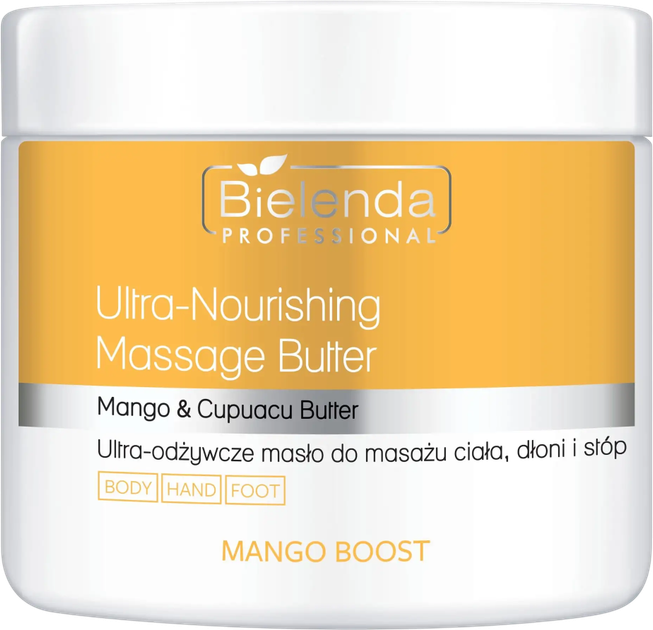 Masło do masażu Bielenda Mango Boost 500 ml (5902169059071) - obraz 1