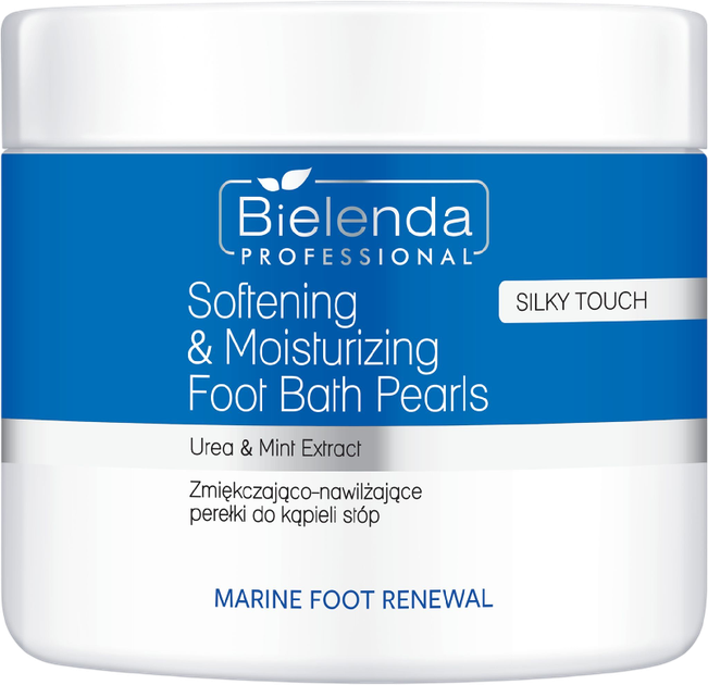 Perełki do kąpieli Bielenda Marine Foot Renewal 400 g (5902169063283) - obraz 1