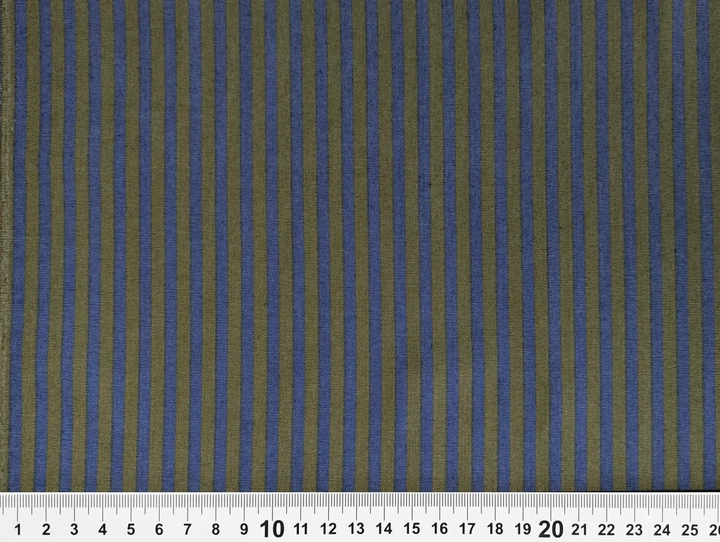 Ткань Джинс тенсел принт полоска 5 мм, хаки, пог. м. (д70, 1905073, д2 цв2) - Фото 3 Ткань Джинс тенсел принт полоска 5 мм, хаки, пог. м. (д70, 1905073, д2 цв2) - изображение 3