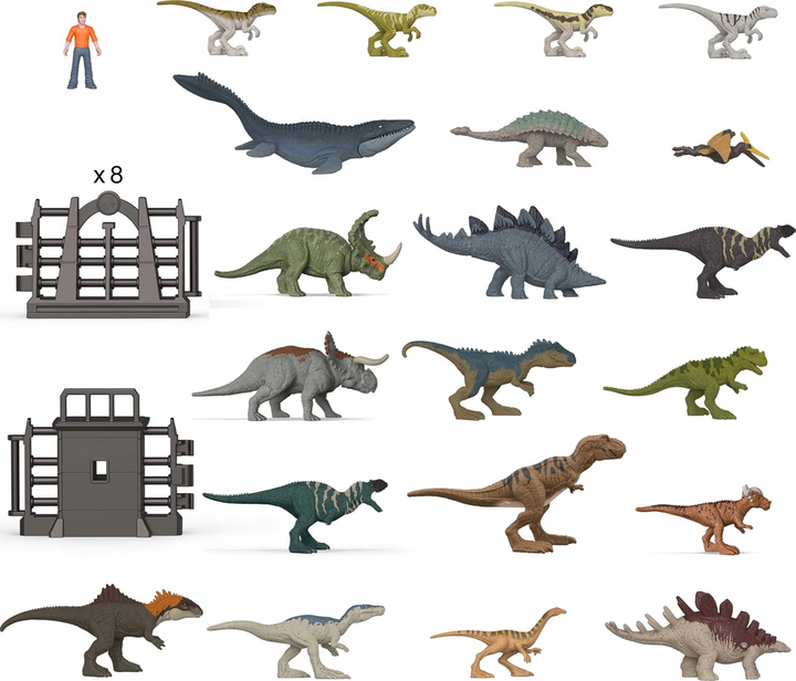 Набір Jurassic World Адвент-календар 2024 (194735259564) - зображення 2