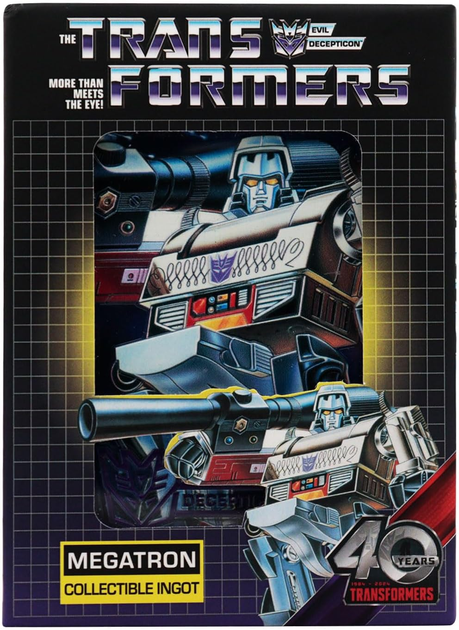 Plakietka kolekcjonerska Fanattik TRANSFORMERS 40th Anniversary Decepticons Limited Edition (5060948294539) - obraz 2