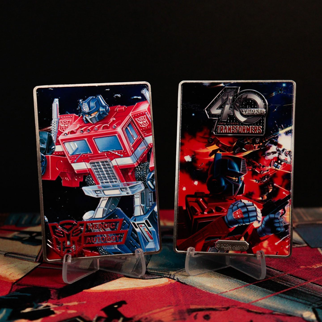 Plakietka kolekcjonerska Fanattik TRANSFORMERS 40th Anniversary Autobots Limited Edition (5060948294638) - obraz 9