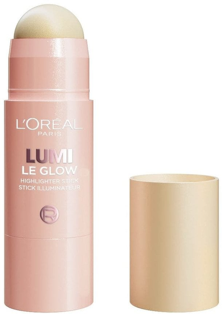 Rozświetlacz L'Oréal Lumi Le Glow Highlighter Stick 635 Golden Couture 7 g (3600524192600) - obraz 2