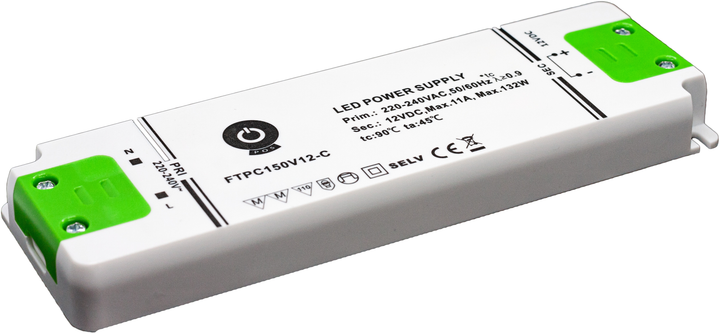 Zasilacz POS LED Driver 12V/11A FTPC150V12-C (5902135126066) - obraz 1