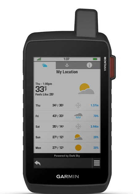 Портативний GPS-навігатор Garmin Montana 760i - изображение 4