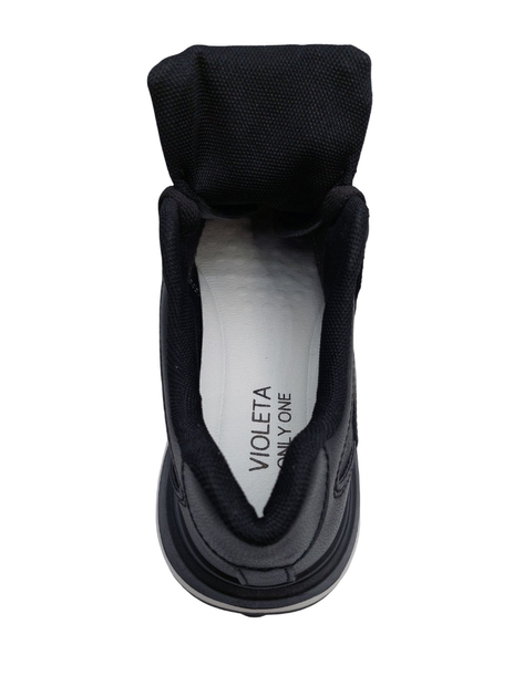 Текстильные кросовки женские Violeta 150-47/39 Черный 39 - изображение 4