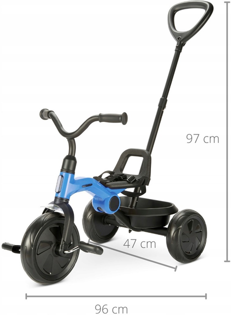 Триколісний велосипед Qplay Ant Plus Blue (5061047480731) - зображення 7