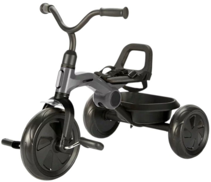 Rowerek trójkołowy Qplay Ant Plus Dark Grey (5061047480755) - obraz 2
