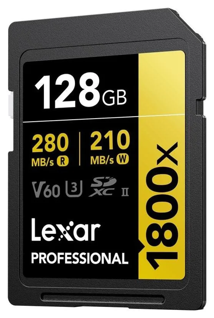 Karta pamięci Lexar Professional 1800x SDXC 128GB (LSD1800128G-BNNNG) - obraz 3