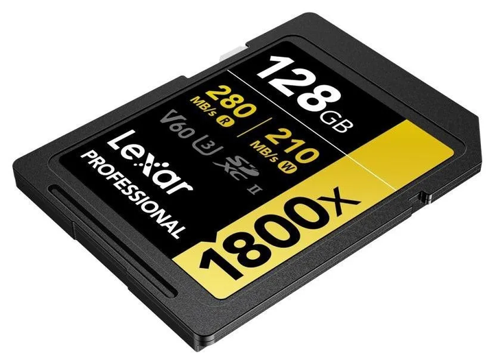 Karta pamięci Lexar Professional 1800x SDXC 128GB (LSD1800128G-BNNNG) - obraz 4