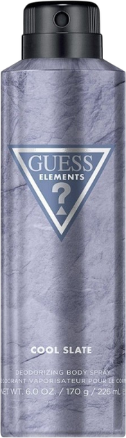 Dezodorant Guess Elements Cool Slate w sprayu 226 ml (085715336668) - obraz 1