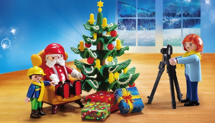 Klocki Playmobil Zdjęcie ze Świętym Mikołajem 16 szt 5753 (4008789057532) - obraz 3