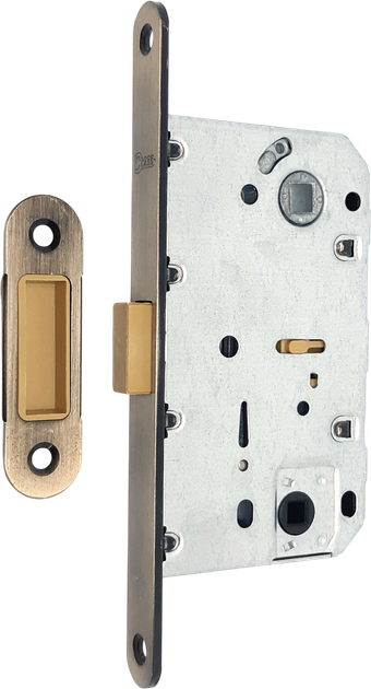 Замок врізний Kedr Magnet 410В WC 410B-S AB (90222_ms-doors