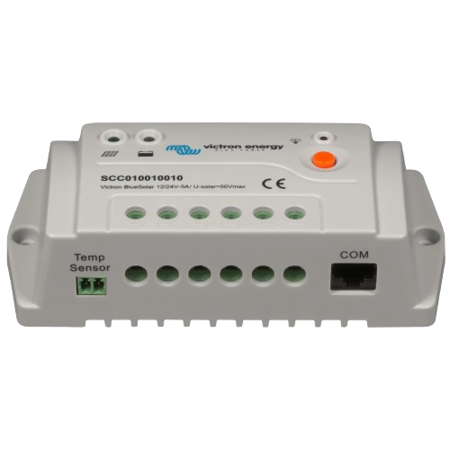 Контролер заряду сонячної батареї Victron Energy BlueSolar PWM-Pro Charge Controller 12/24-5, 12/24 В, 5A, White - зображення 2