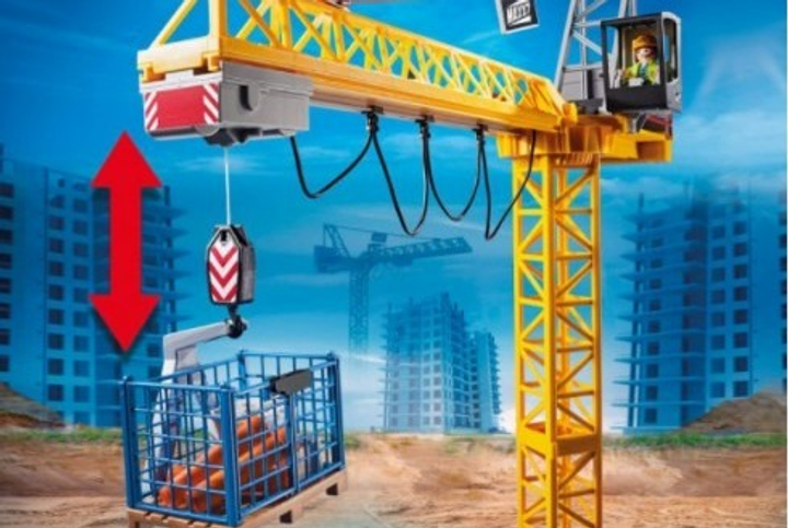 Zdalnie sterowany żuraw Playmobil  z elementem konstrukcyjnym 70441 (4008789704412) - obraz 3