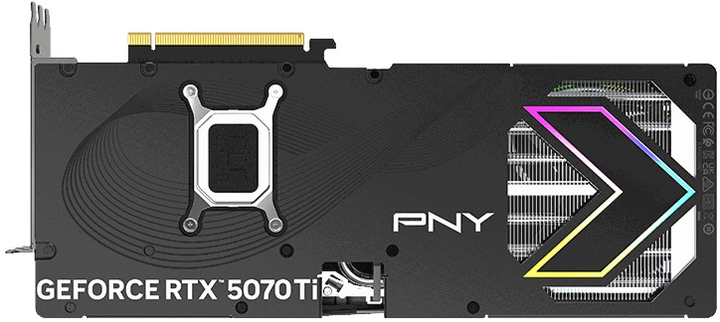 Karta graficzna PNY PCI-Ex GeForce RTX 5070 Ti EPIC-X RGB Triple Fan Plus OC Black 16GB GDDR7 (256bit) (2640/28000) (HDMI, 3 x DisplayPort) (VCG5071T16TFXXPB1-O) - obraz 8