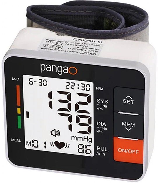 Cisnieniomierz elektroniczny PANGAO PG800A11 - obraz 1