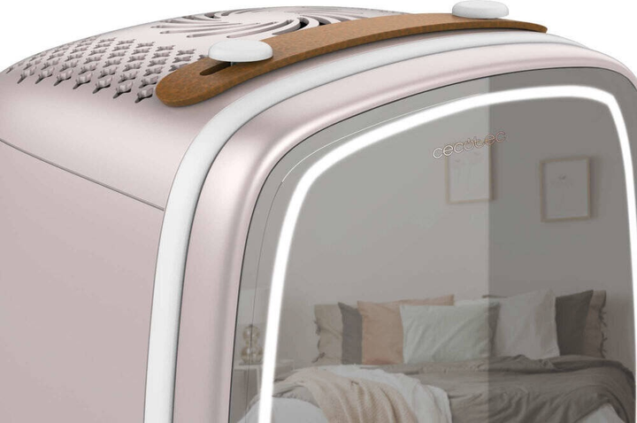 Lodówka kosmetyczna Cecotec CoolingBeauty 6000 Mirror Różowa (8435484044424) - obraz 3