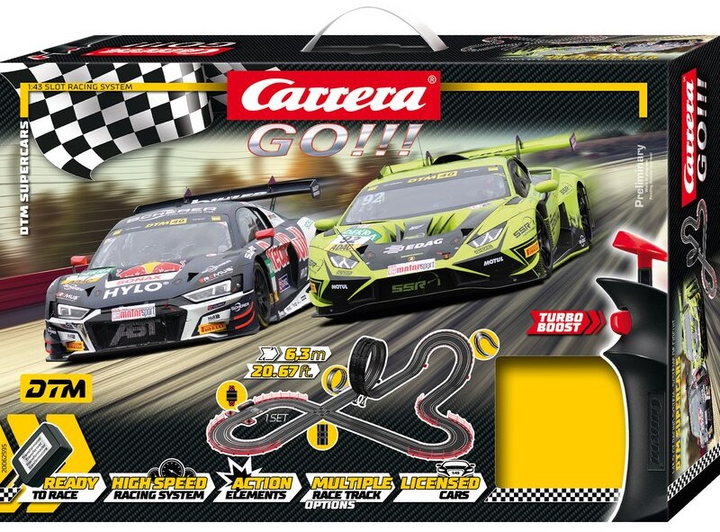 Tor wyścigowy Carrera Go DTM Supercars 6.3 m (20062595) (4007486625952) - obraz 1