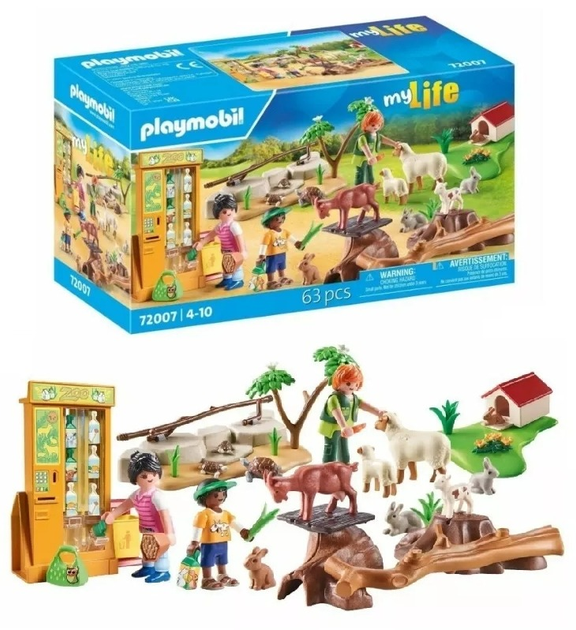 Конструктор Playmobil Міні-зоопарк 72007 (4008789720078) - зображення 2