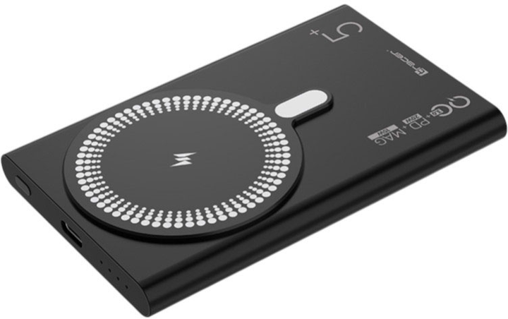 Powerbank Tracer AirMag2 5000mAh PD20W+15W Black (5907512876770) - obraz 1
