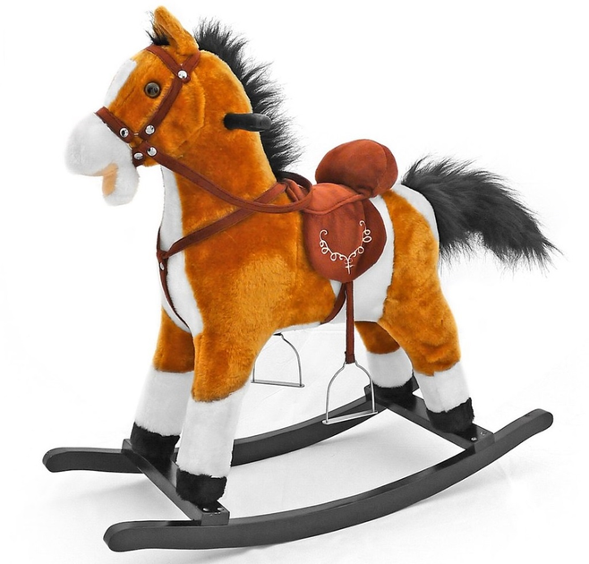 Konik na biegunach Milly Mally Mustang jasny brąz (5907717434164) - obraz 1