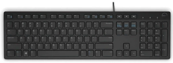 Клавиатура Dell Multimedia Keyboard-KB216 Ukrainian (580-ahhe) - Фото 1 Клавиатура Dell Multimedia Keyboard-KB216 Ukrainian (580-ahhe) - изображение 1