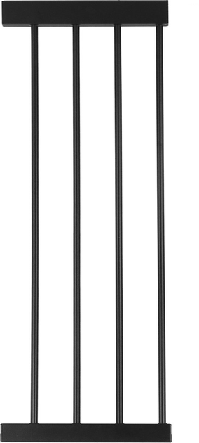 Bramka ochronna Springos brązowo-czarna 75-110 cm (5907719470566) - obraz 4