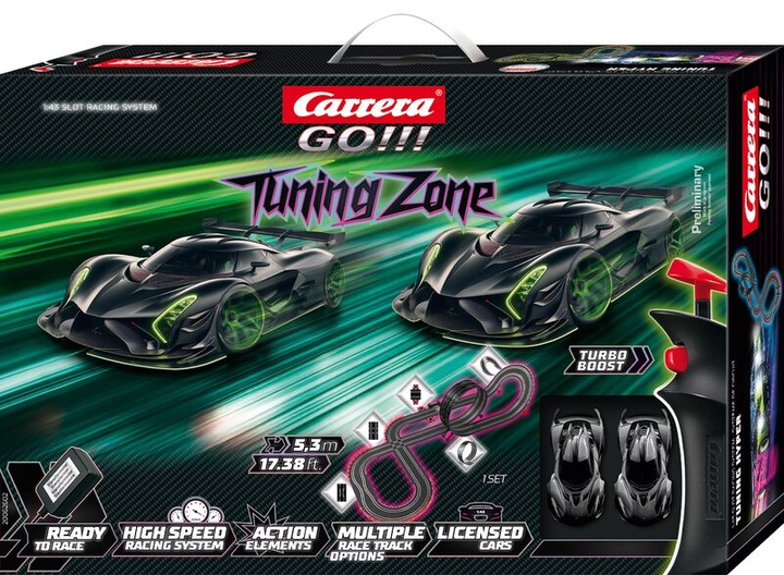 Tor wyścigowy Carrera Go Tuning Zone 5.3 m (20062602) (4007486626027) - obraz 1