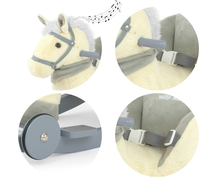 Konik na biegunach Milly Mally Polly Beige (5901761124002) - obraz 6