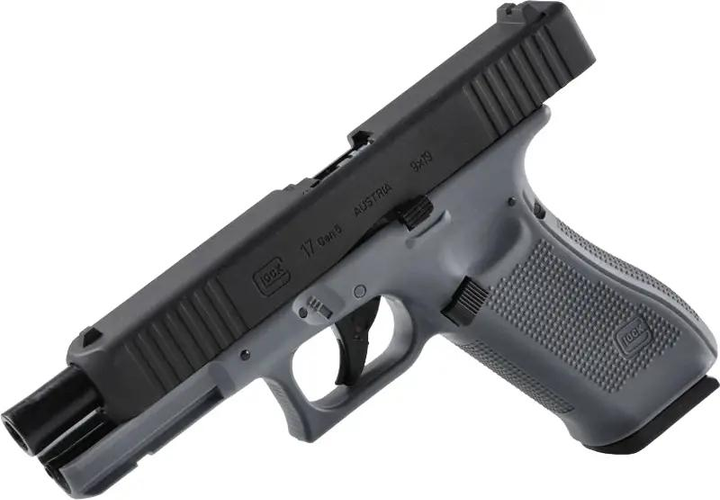 Пистолет пневматический Umarex Glock 17 Gen5 Blowback CO2 кал 4,5 мм BB Gray - изображение 6