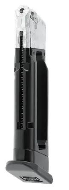 Пистолет пневматический Umarex Glock 17 Gen5 Blowback CO2 кал 4,5 мм BB Gray - изображение 9