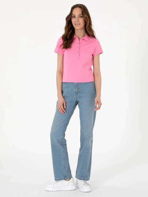 Поло жіноче Pierre Cardin G022SZ011-000-2171046 (Pembe) L Рожеве (8683859090259) - зображення 3