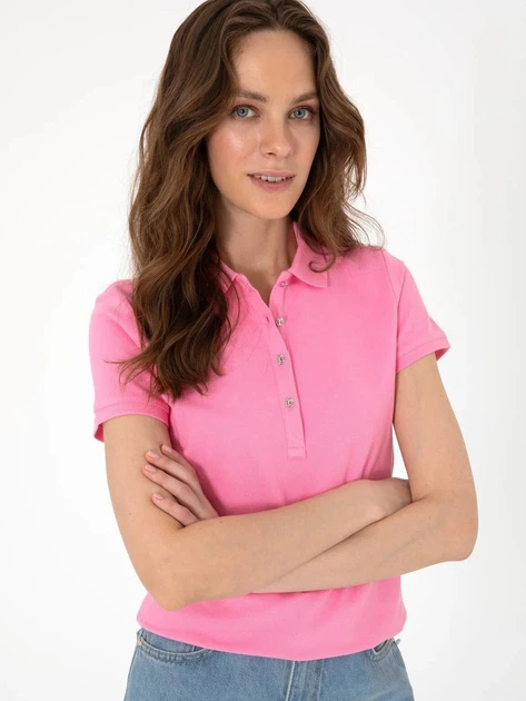 Поло жіноче Pierre Cardin G022SZ011-000-2171046 (Pembe) L Рожеве (8683859090259) - зображення 4