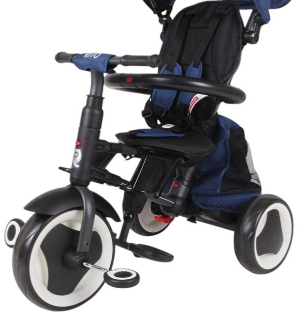 Rowerek trójkołowy Qplay Rito Plus Blue (0686268625249) - obraz 2
