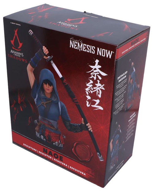 Figurka Nemesis Now Assassin's Creed Shadows Naoe Bust 30 cm (0801269155254) - obraz 7