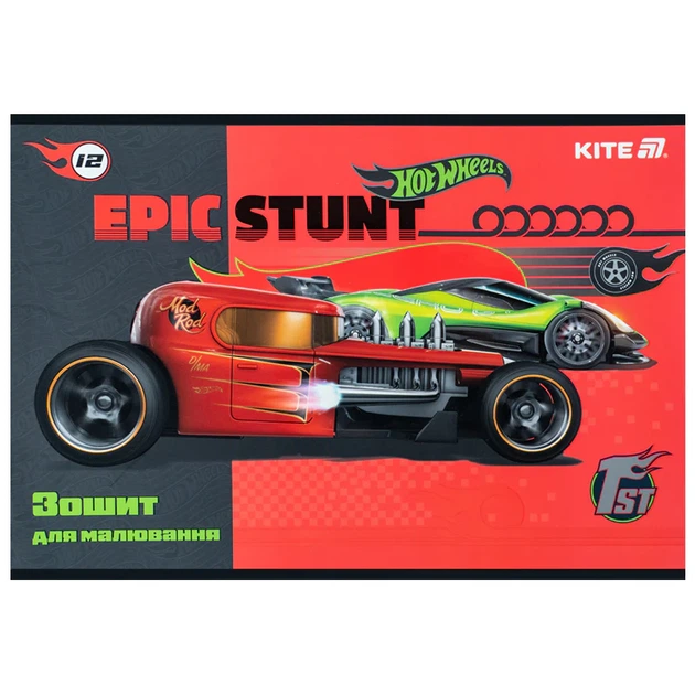 Набор альбомов для рисования Kite Hot Wheels 12 листов A4 на скобе 20 шт (HW25-241) - Фото 3 Набор альбомов для рисования Kite Hot Wheels 12 листов A4 на скобе 20 шт (HW25-241) - изображение 3