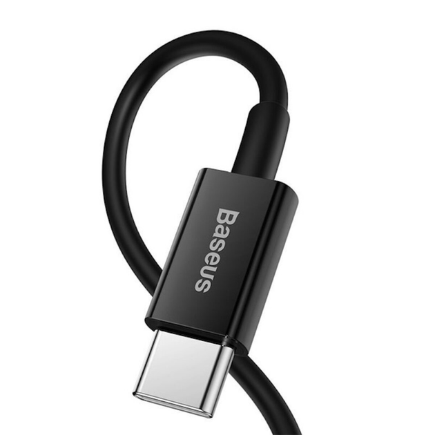 Кабель Baseus Superior Series Fast Charging Data Cable Type-C to iP PD 20W 2m Black (CATLYS-C01) - изображение 2
