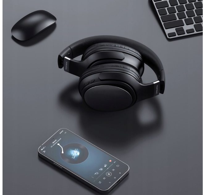 Навушники Tonsil R35BT Bluetooth Black (5904209575558) - зображення 8