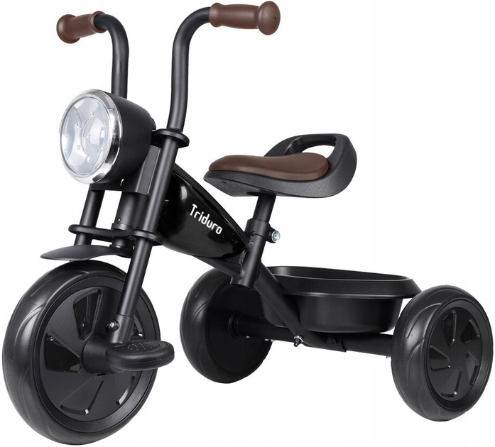 Триколісний велосипед Qplay Triduro Black (5061047481769) - зображення 1
