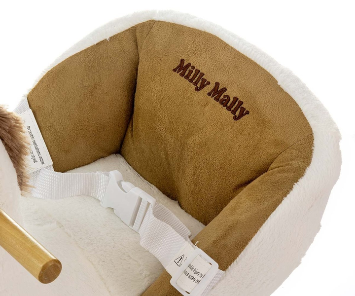 Konik na biegunach Milly Mally Polly White (5901761128666) - obraz 4