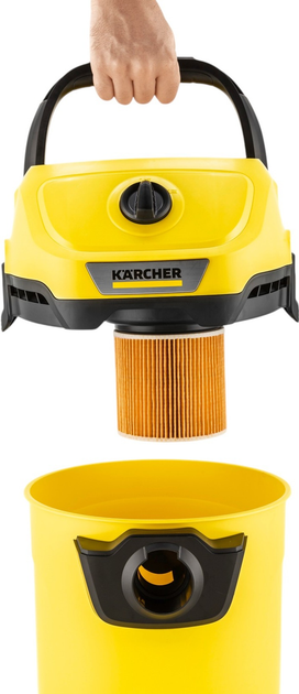 Промисловий пилосос Karcher WD 3-18 (1.628-550.0) - зображення 3