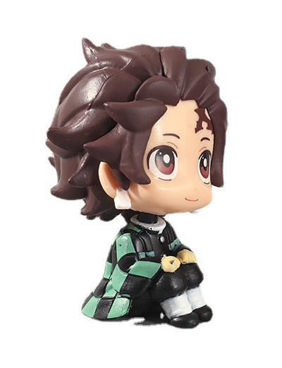 Фигурка Танжиро Клинок, рассекающий демонов Kamado Tanjirou Demon Slayer 9 см (D8007DE0A35F) - изображение 3