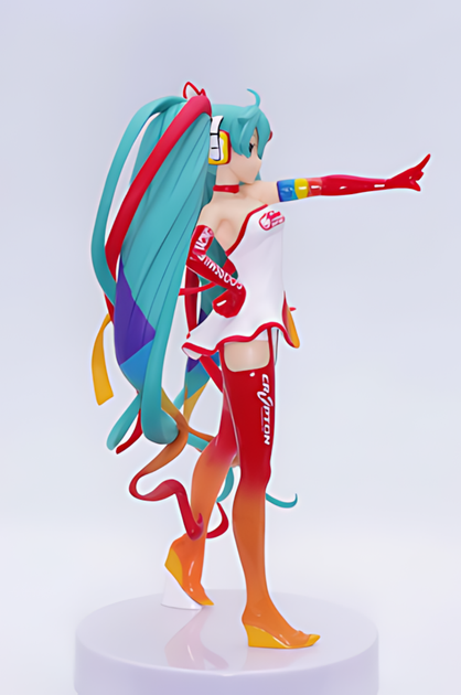 Фигурка Banpresto Хацунэ Мику Hatsune Miku GOOD SMILE Racing 2016 18 см (BB7FB92ED661) - Фото 5 Фигурка Banpresto Хацунэ Мику Hatsune Miku GOOD SMILE Racing 2016 18 см (BB7FB92ED661) - изображение 5