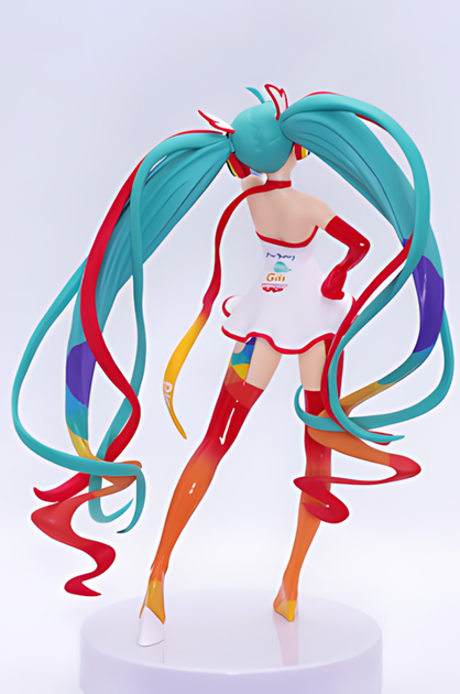 Фигурка Banpresto Хацунэ Мику Hatsune Miku GOOD SMILE Racing 2016 18 см (BB7FB92ED661) - Фото 6 Фигурка Banpresto Хацунэ Мику Hatsune Miku GOOD SMILE Racing 2016 18 см (BB7FB92ED661) - изображение 6