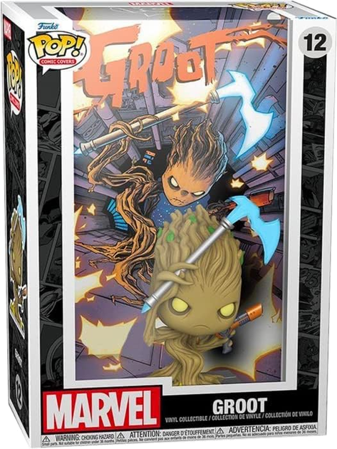 Фигурка Funko Pop Marvel Comic Cover Грут Обложка Комикса Groot 10 см (0A13D3ECE0EE) - Фото 3 Фигурка Funko Pop Marvel Comic Cover Грут Обложка Комикса Groot 10 см (0A13D3ECE0EE) - изображение 3