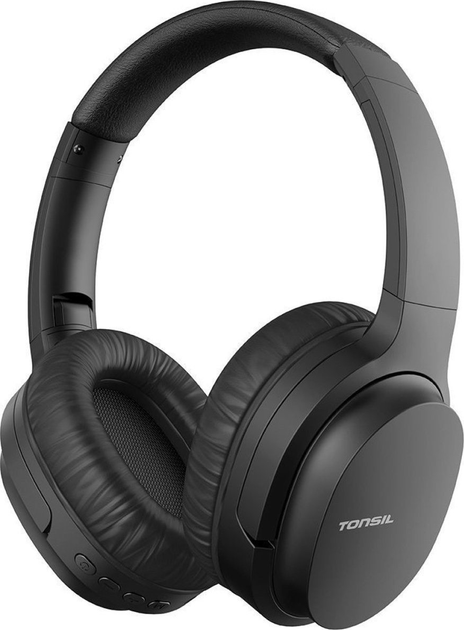 Навушники Tonsil R45BT Bluetooth Black (5904209570027) - зображення 1