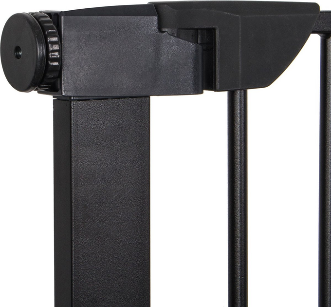 Bramka ochronna Springos czarna 118-124 cm (5907719407708) - obraz 4