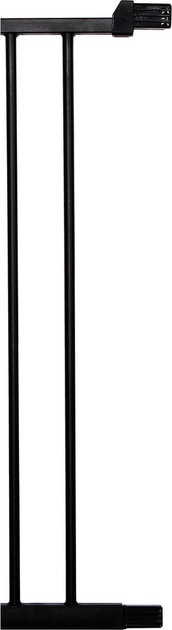 Bramka ochronna Springos czarna 90-96 cm (5907719407678) - obraz 2